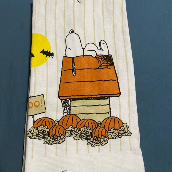 Peanuts happy halloween kitchen towels 16x26" - Picture 4 of 4